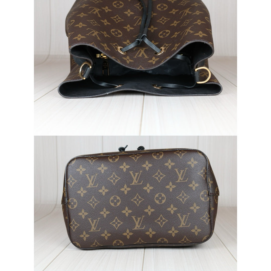 Rank AB ｜LV Monogram Neonoe Black Poodle Shoulder Bag｜S24071418