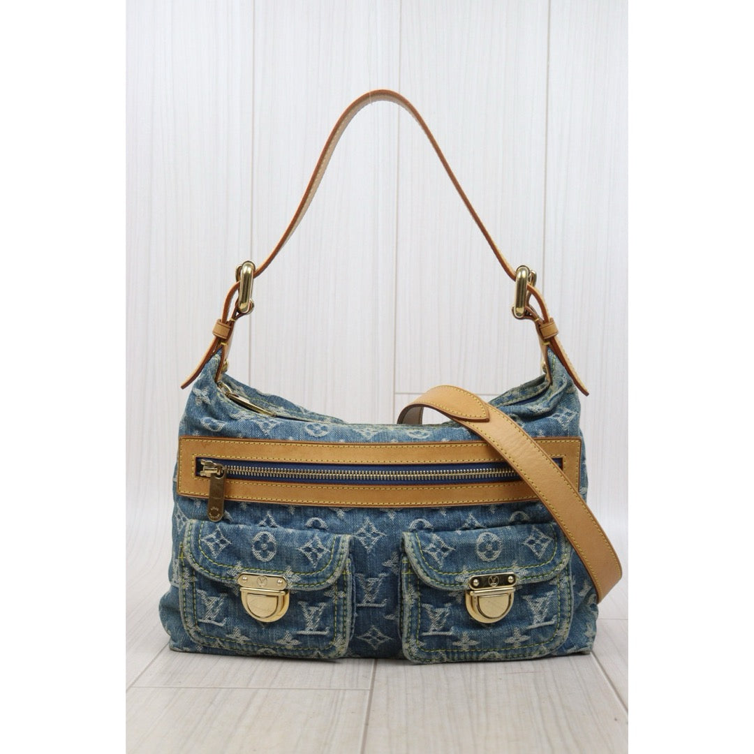 Good ( Rank AB)｜  LV Monogram Baggy Denim Shoulder Bag｜25103113