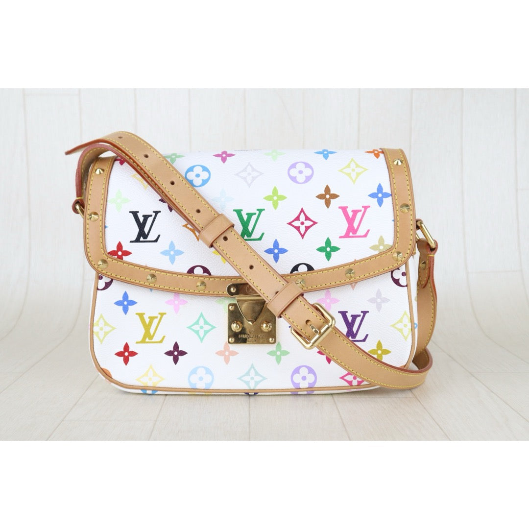 Include Entrupy Certificate of Authenticity｜Very Good ( Rank A)｜Louis Vuitton Takashi Murakam Multi Monogram Sologne ShoulderBag｜S26051515