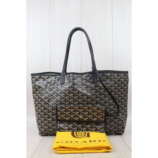 Good ( Rank AB) ｜ Goyard Saint-Louis PM Tote Bag Black｜W24111601