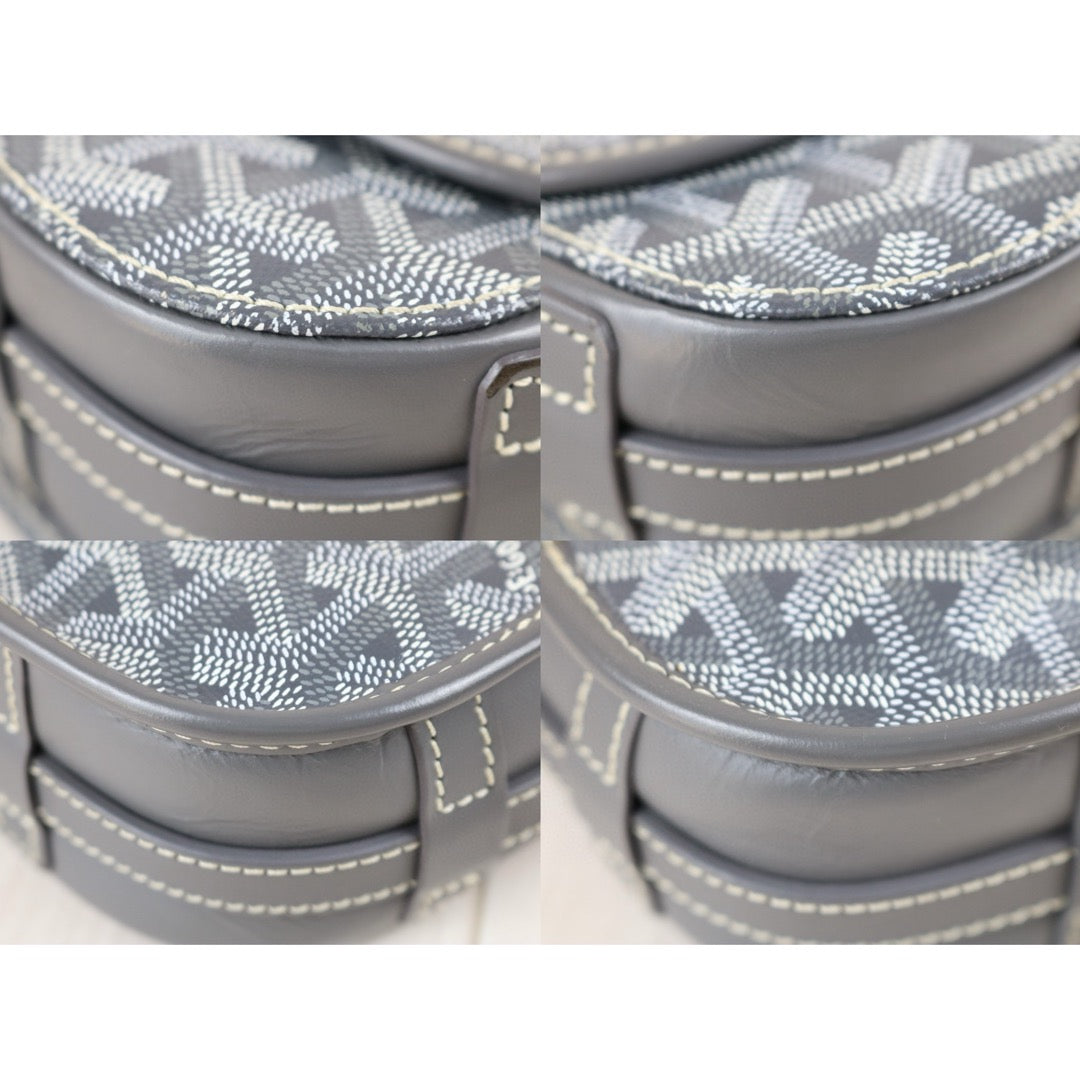 Very Good ( Rank A) ｜ Goyard Belvedere Shoulder Bag Grey｜B24111202