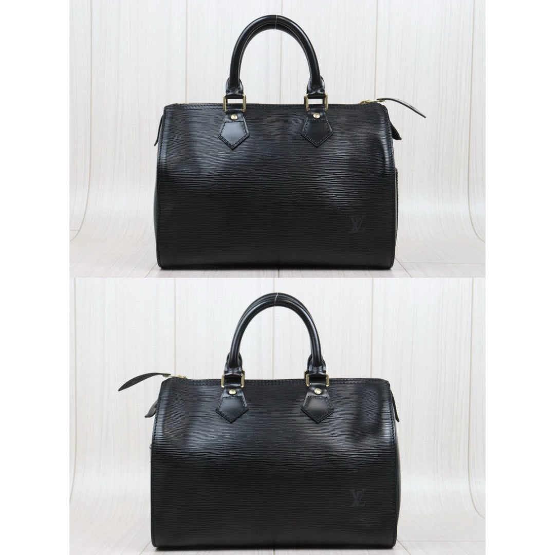 Very Good ( Rank A)｜ LV Epi Speedy 25 Hand Bag Black｜25042114