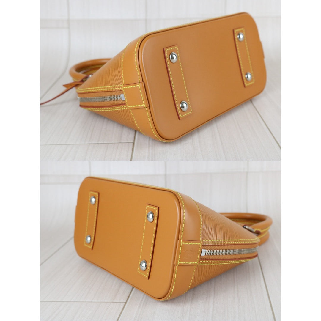 Very Good ( Rank A)｜LV Epi Alma BB HandBag Shoulder Bag Caramel Color｜X25111310
