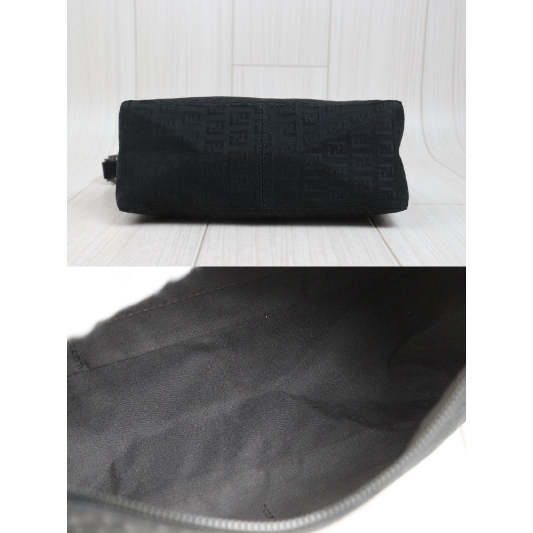 Include Entrupy Certificate of Authenticity｜Good ( Rank AB)｜ FENDI Zucca Mamma Shoulder Bag｜26101902
