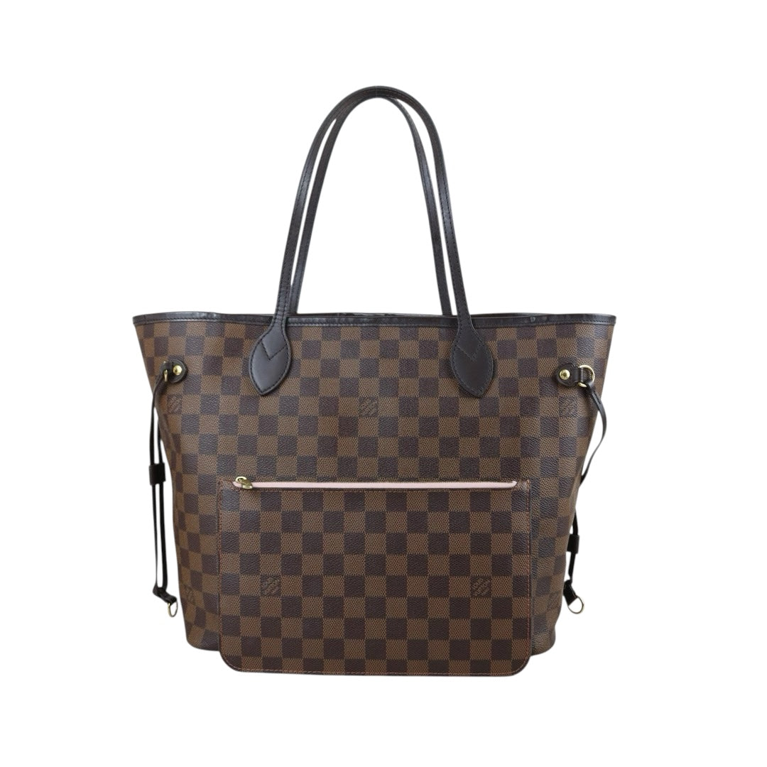 Include Entrupy Certificate of Authenticity｜Good ( Rank AB)｜Louis Vuitton Damier Neverfull MM With Pouch ｜S26052515