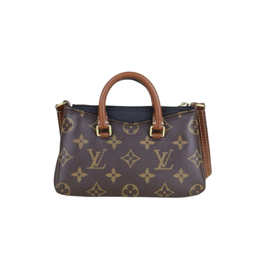 Very Good ( Rank A) ｜LV Monogram Pallas Nano Handbag With Shoulder Bag Brown｜S25100903