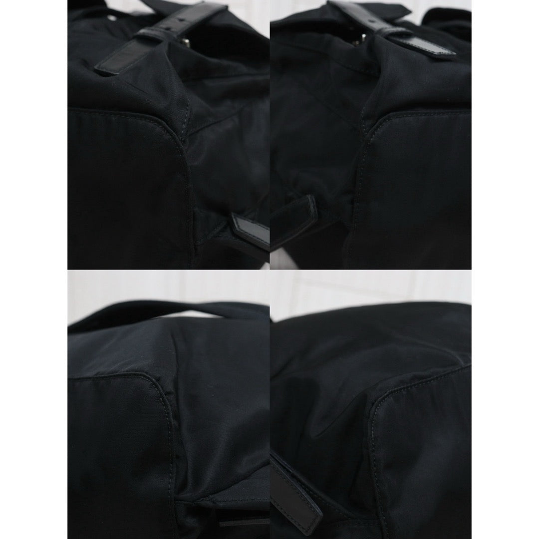 Include Entrupy Certificate of Authenticity｜Good ( Rank AB) ｜Prada  Nylon Black Backpack Small｜26071503