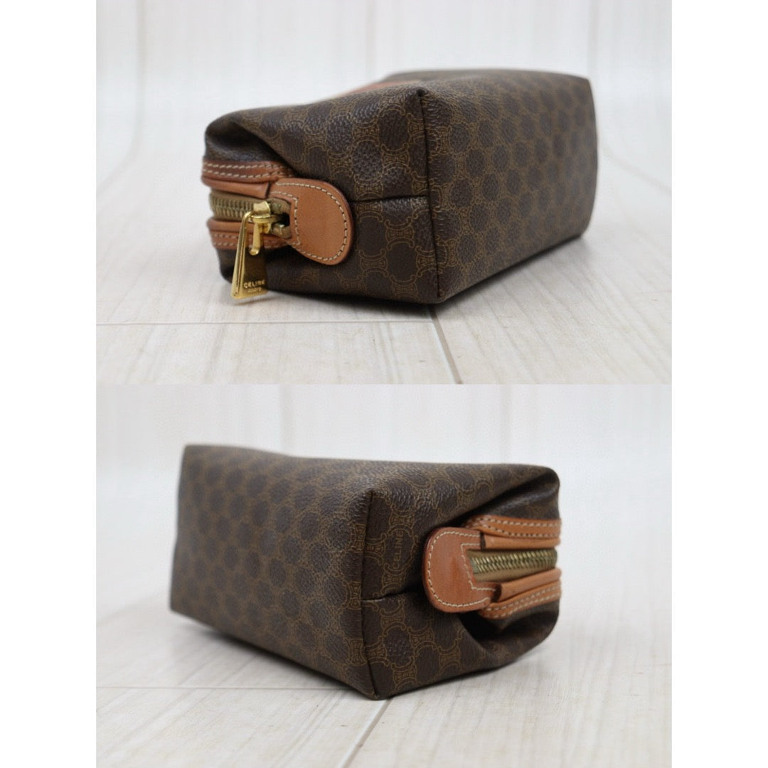 Good ( Rank AB)｜ CELINE Macadam Mini Pouch ｜25051511