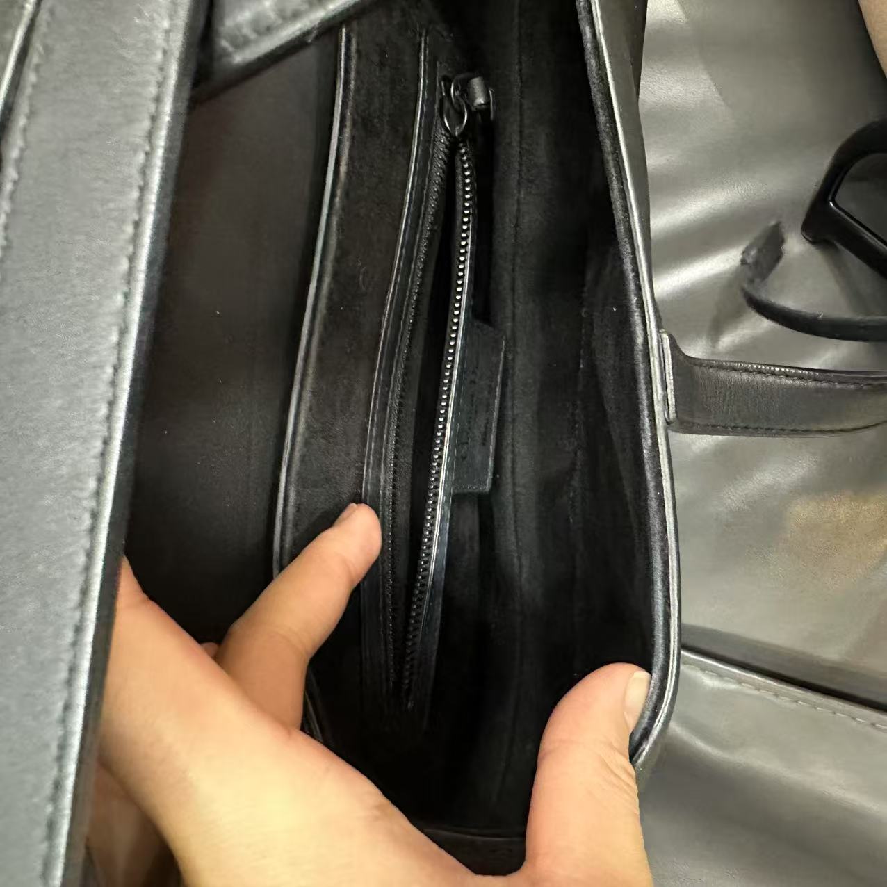 Second installment 2/3｜ Dior Trotter Saddle Shoulder Bag Medium  Black