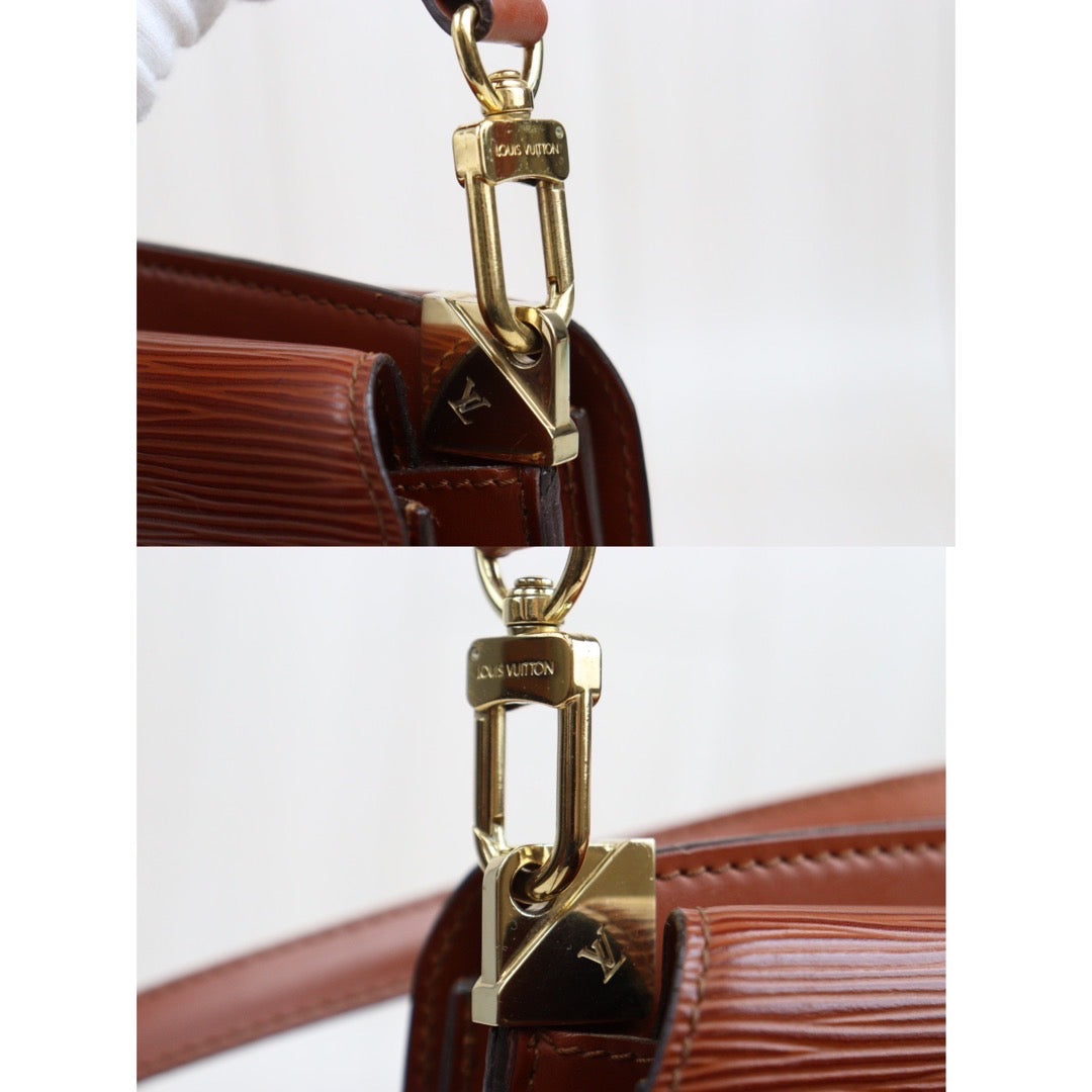 Rank A ｜LV Epi Grenelle Shoulder Bag Brown｜23111201