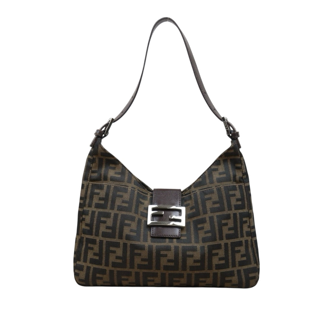 Very Good ( Rank A)｜ FENDI Zucca Mamma Shoulder Bag ｜25050806