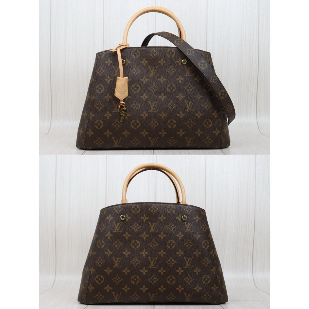 Excellent（Rank SA）｜LV Monogram Montaigne MM Hand Bag Shoulder Bag｜S25071011