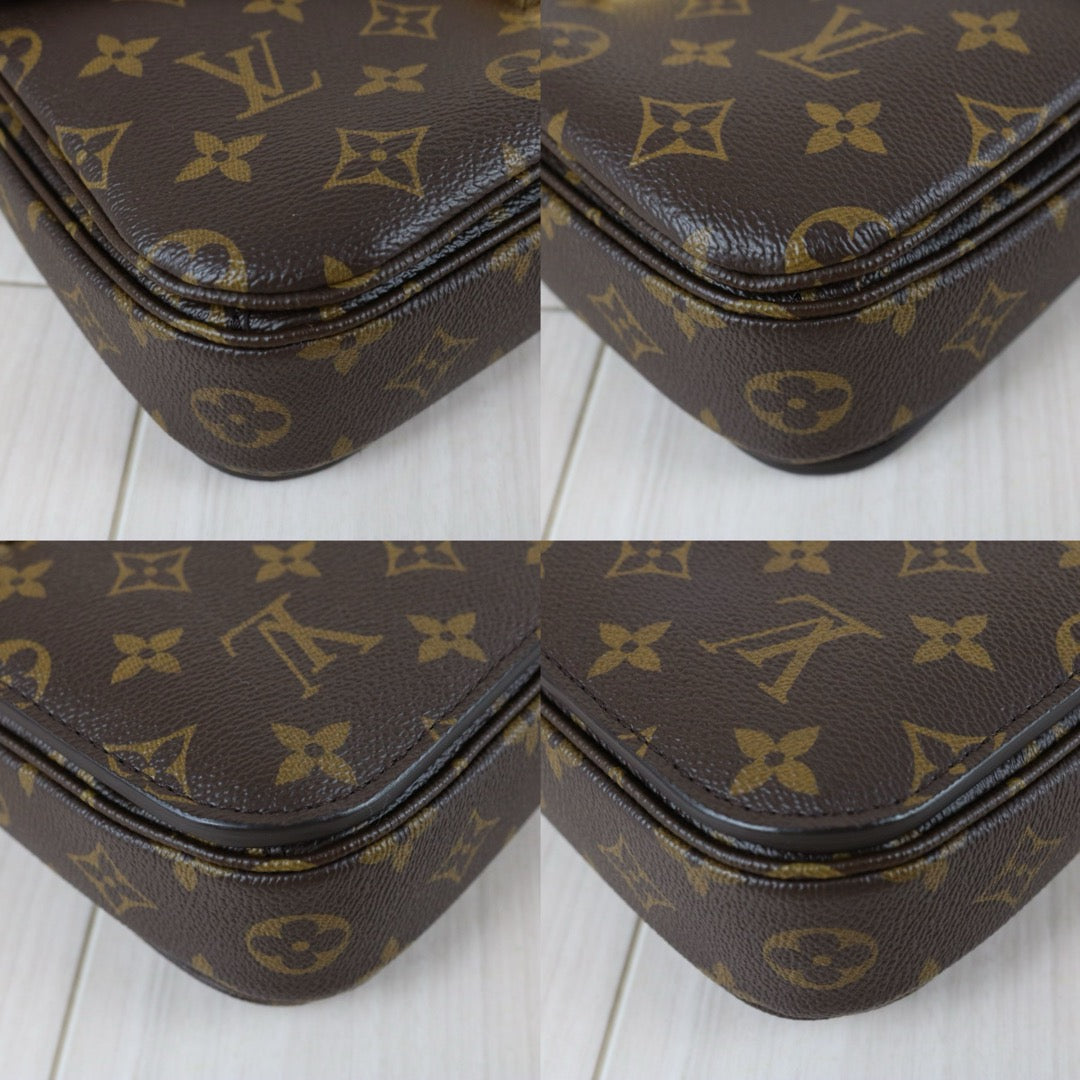 Include Entrupy Certificate of Authenticity｜Very Good ( Rank A) ｜LV Monogram Pichette Metis ShoulderBag  IC Chips Model｜X26100702