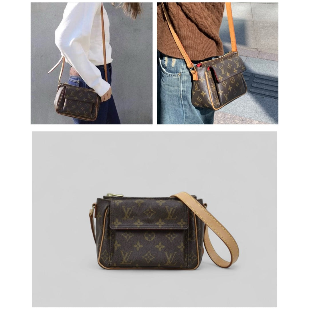 Good ( Rank AB)｜LV Monogram Viva cite PM  Shoulder Bag｜25061210