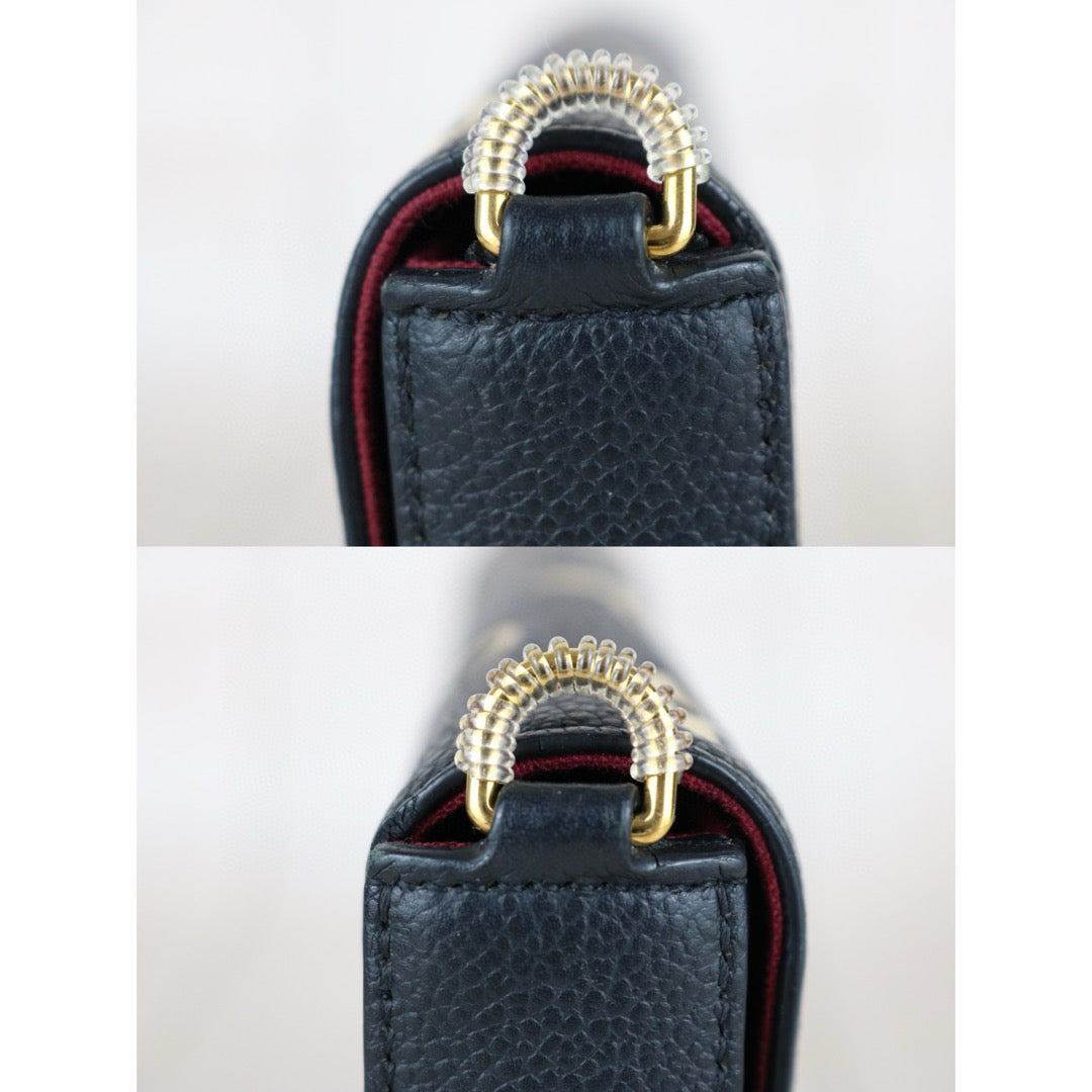 Good ( Rank AB)｜LV Monogram Pochette Felicie Shoulder Bag Black｜B25041504