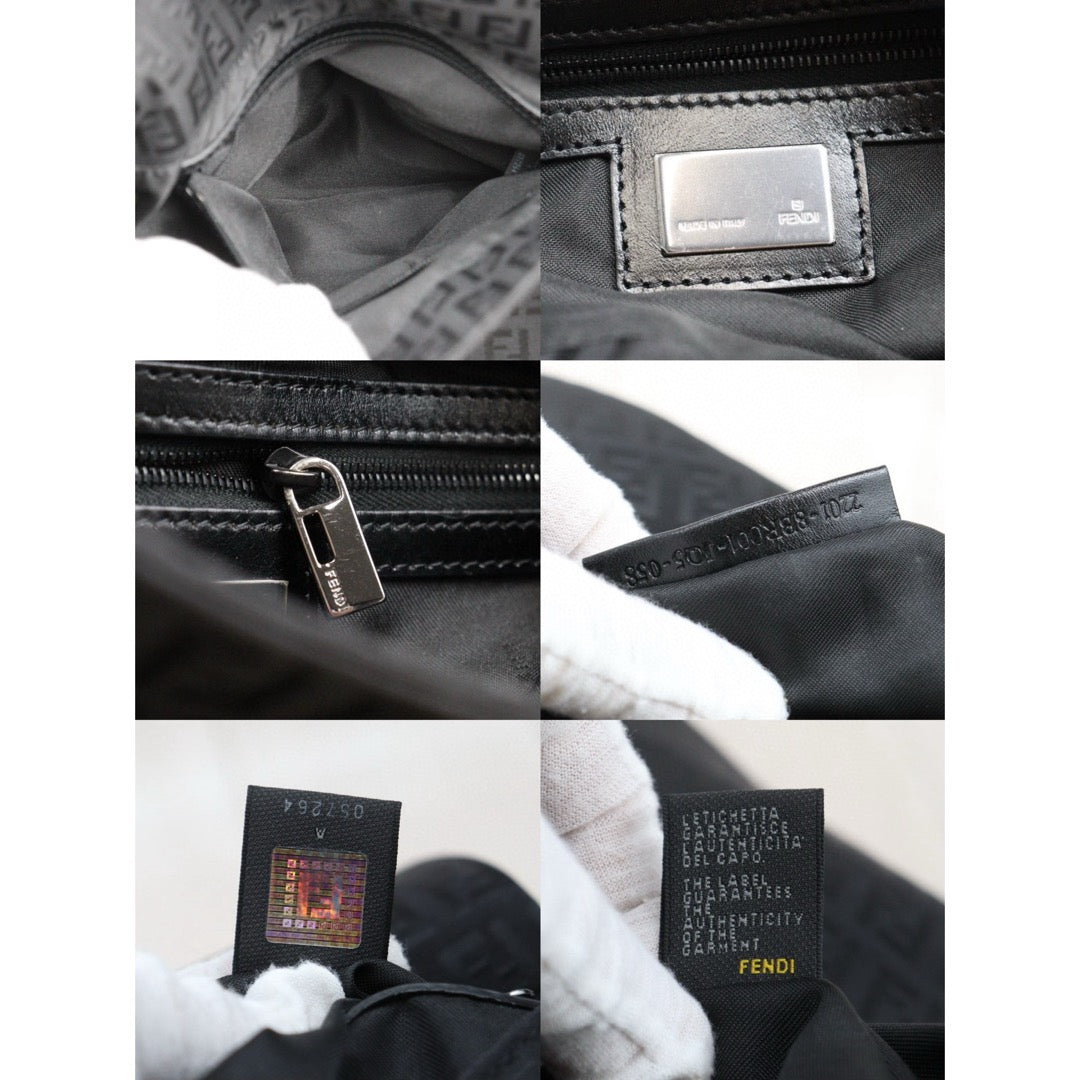 Good ( Rank AB)｜ FENDI Zucca Mamma Baguette Shoulder Bag ｜V25042415