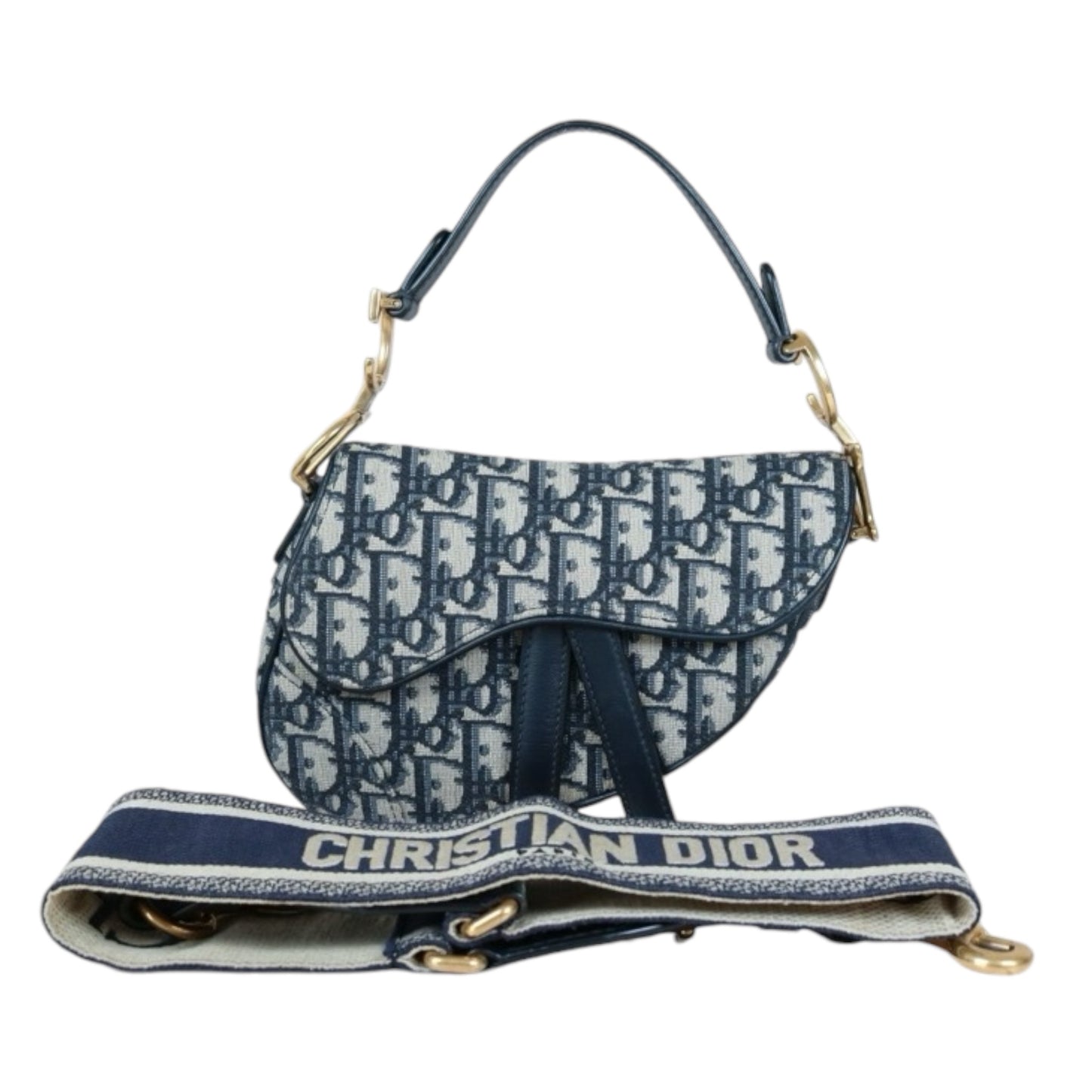 Very Good ( Rank A)｜Dior Trotter Saddle Shoulder Bag Small ｜S24100203