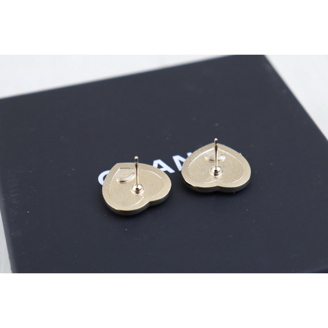 Very Good ( Rank A)｜ CHANEL Coco Mark Rhinestone Earrings｜H25011305