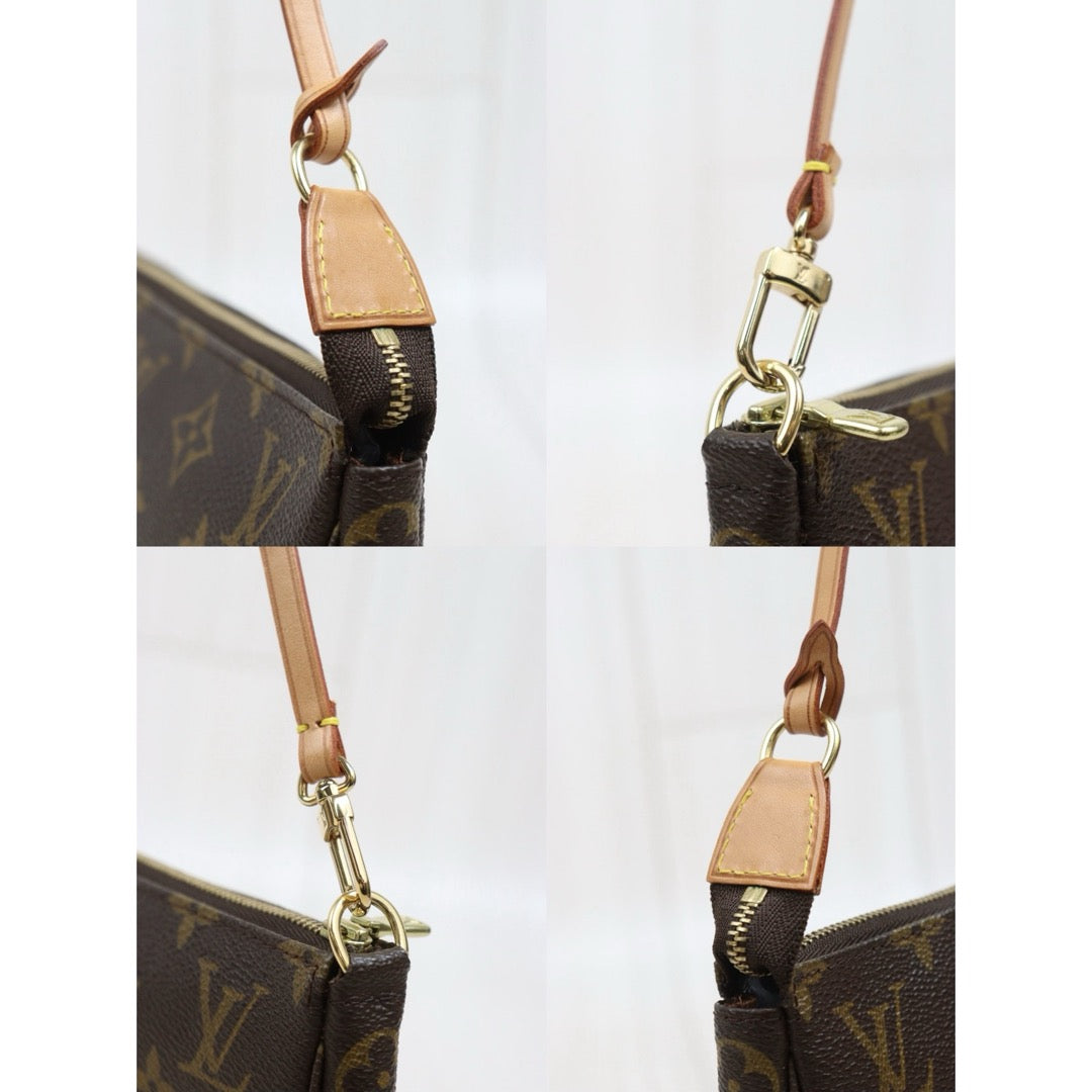 Include Entrupy Certificate of Authenticity｜Very Good ( Rank A)｜Louis Vuitton Monogram Pochette Accessoires ｜26051810