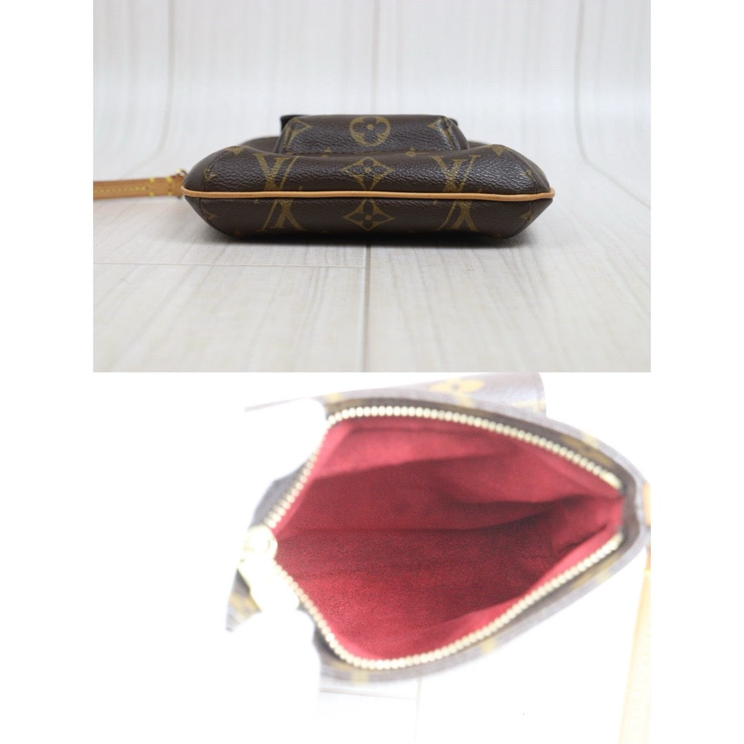 Include Entrupy Certificate of Authenticity｜Very Good ( Rank A)｜ Louis Vuitton Monogram Partition Pouch ｜26062606
