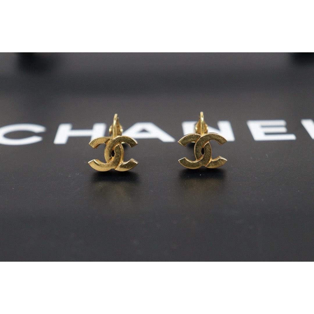 Very Good ( Rank A) ｜CHANEL COCO Earrings 18k Gold Plated ｜24112103