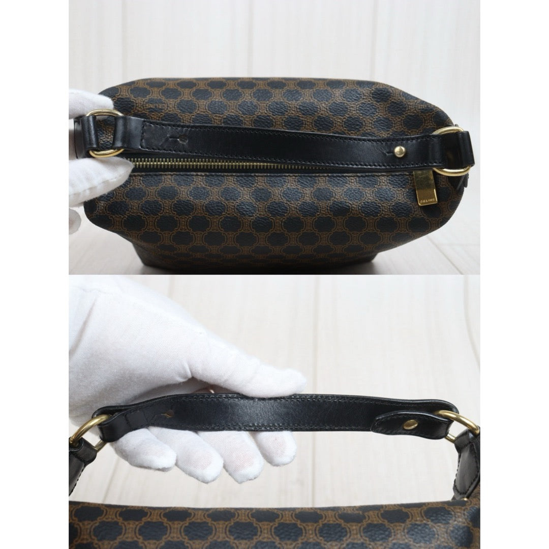 Include Entrupy Certificate of Authenticity｜Very Good ( Rank A)｜ CELINE Macadam Vanity Classic Handbag ｜26070902