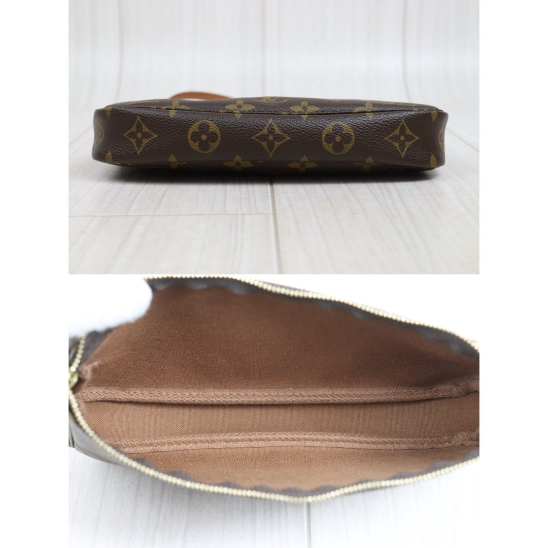 Include Entrupy Certificate of Authenticity｜Good ( Rank AB)｜Louis Vuitton Monogram Pochette Accessoires ｜26061204
