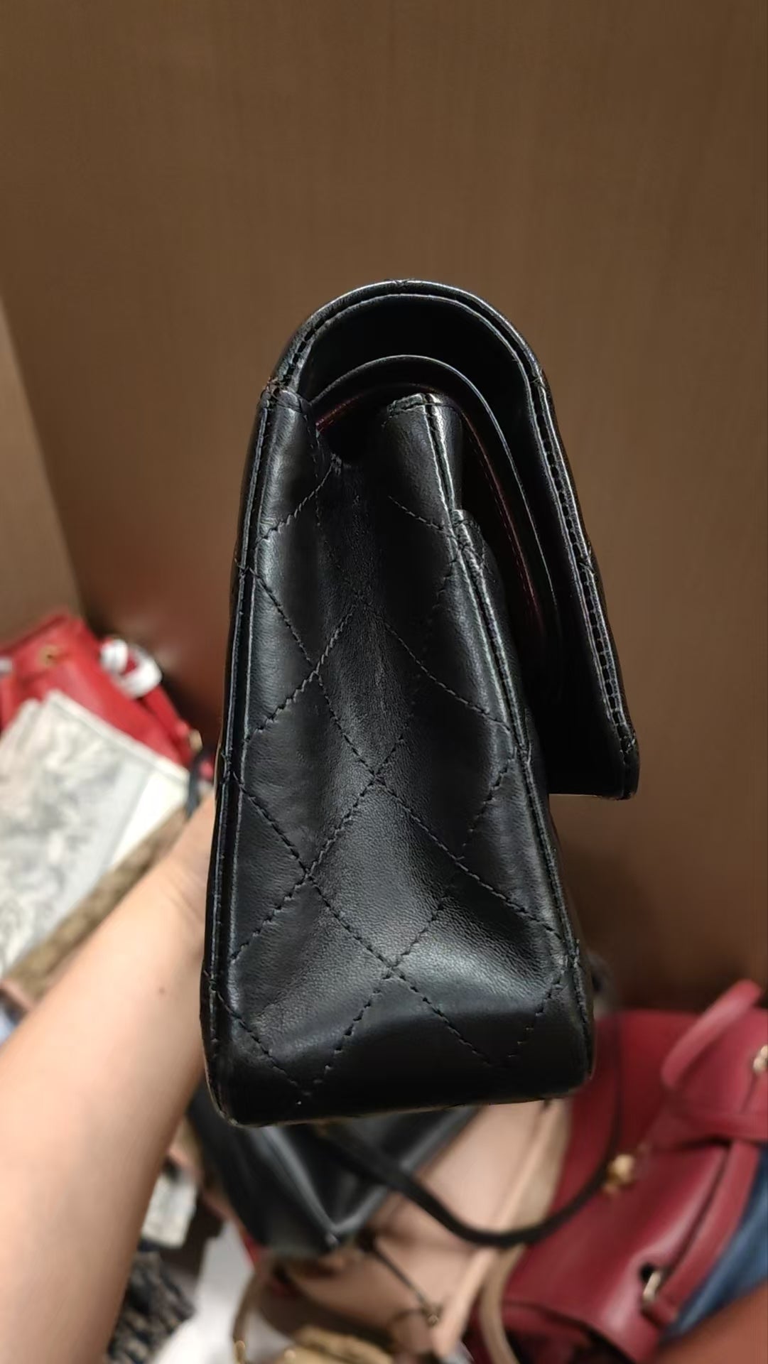 CHANEL Matrasse Double Flap 25 Shoulder Bag  Made In 2014