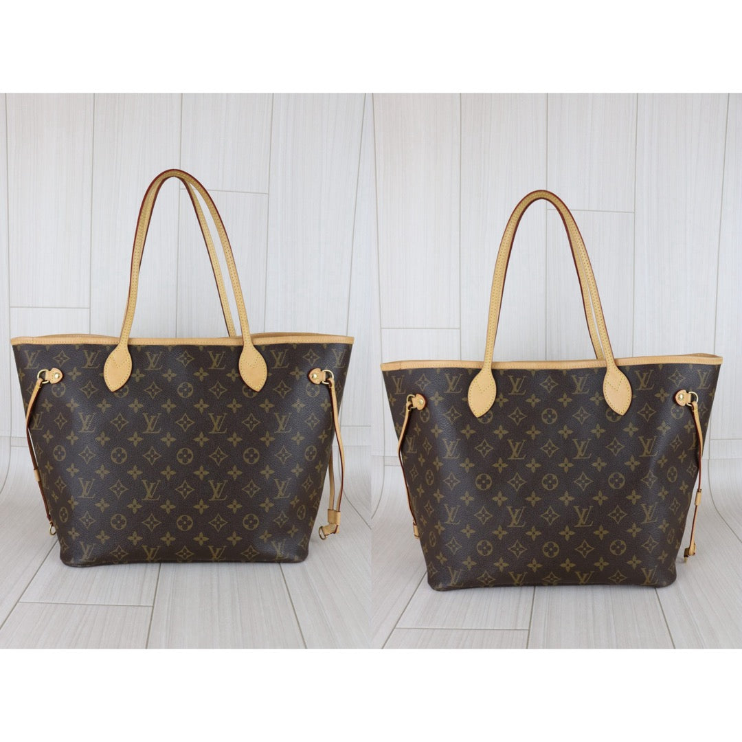 Include Entrupy Certificate of Authenticity｜Good ( Rank AB)｜ Louis Vuitton Monogram Neverful MM ShoulderBag With Pouch  ｜S26030807