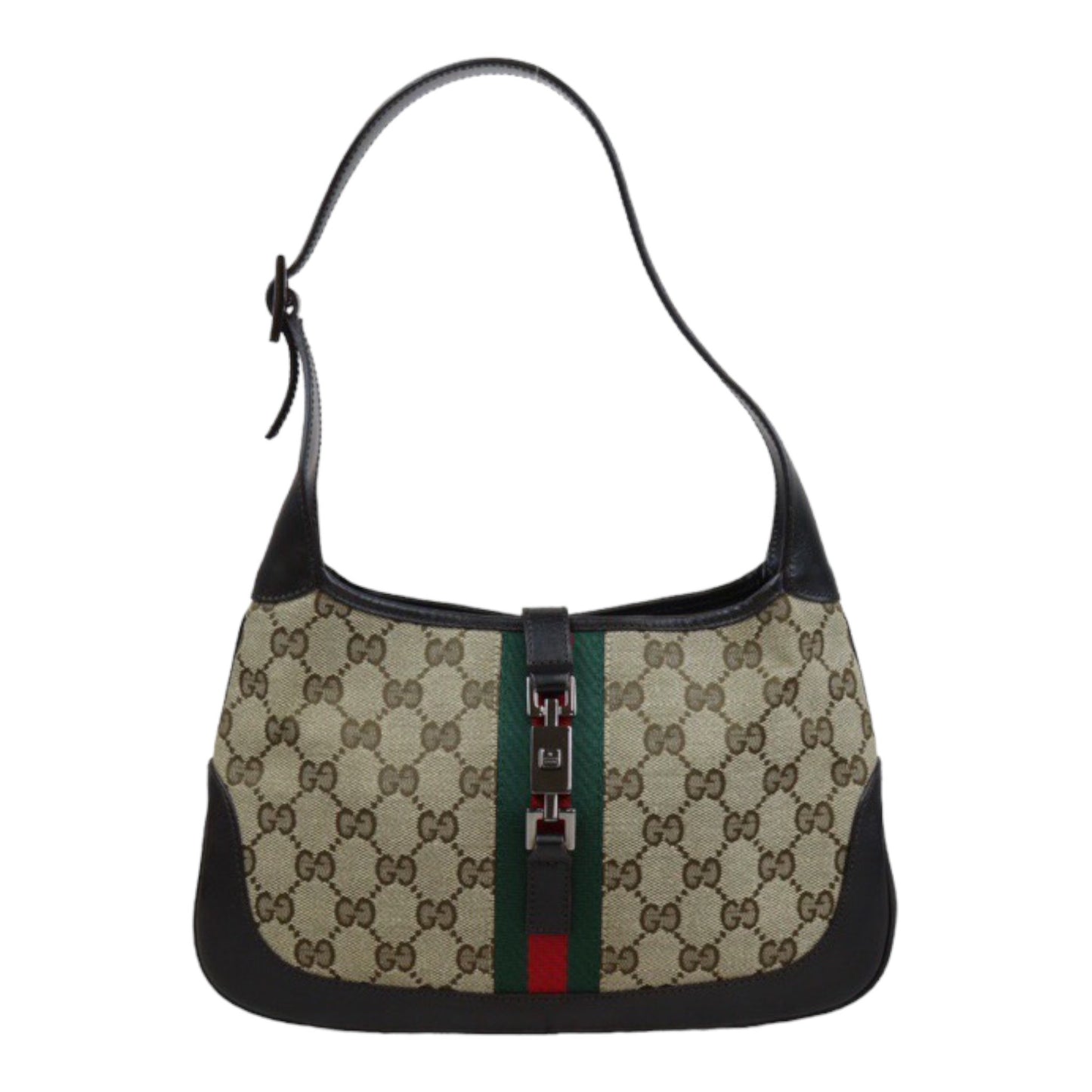 Rank A ｜ GUCCI Tan Monogram Canvas Hobo Jackie O Bag ｜24011302