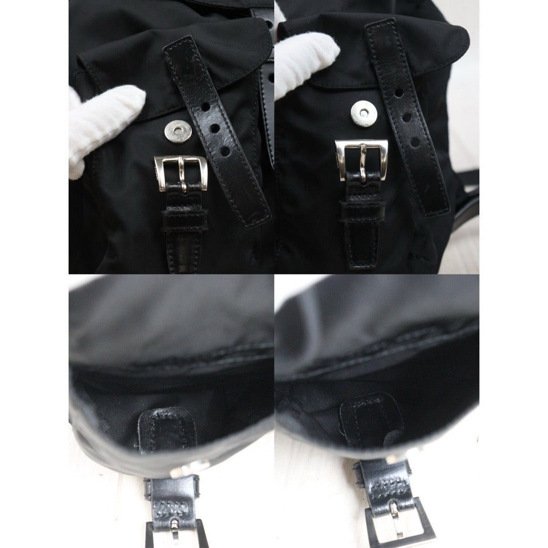 Good ( Rank AB)｜Prada Nylon Backpack Small  Black｜25072303
