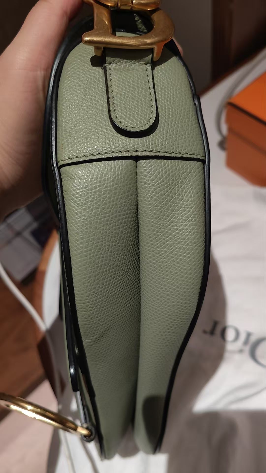 Very Good ( Rank A)｜Dior Trotter Saddle Shoulder Bag Medium