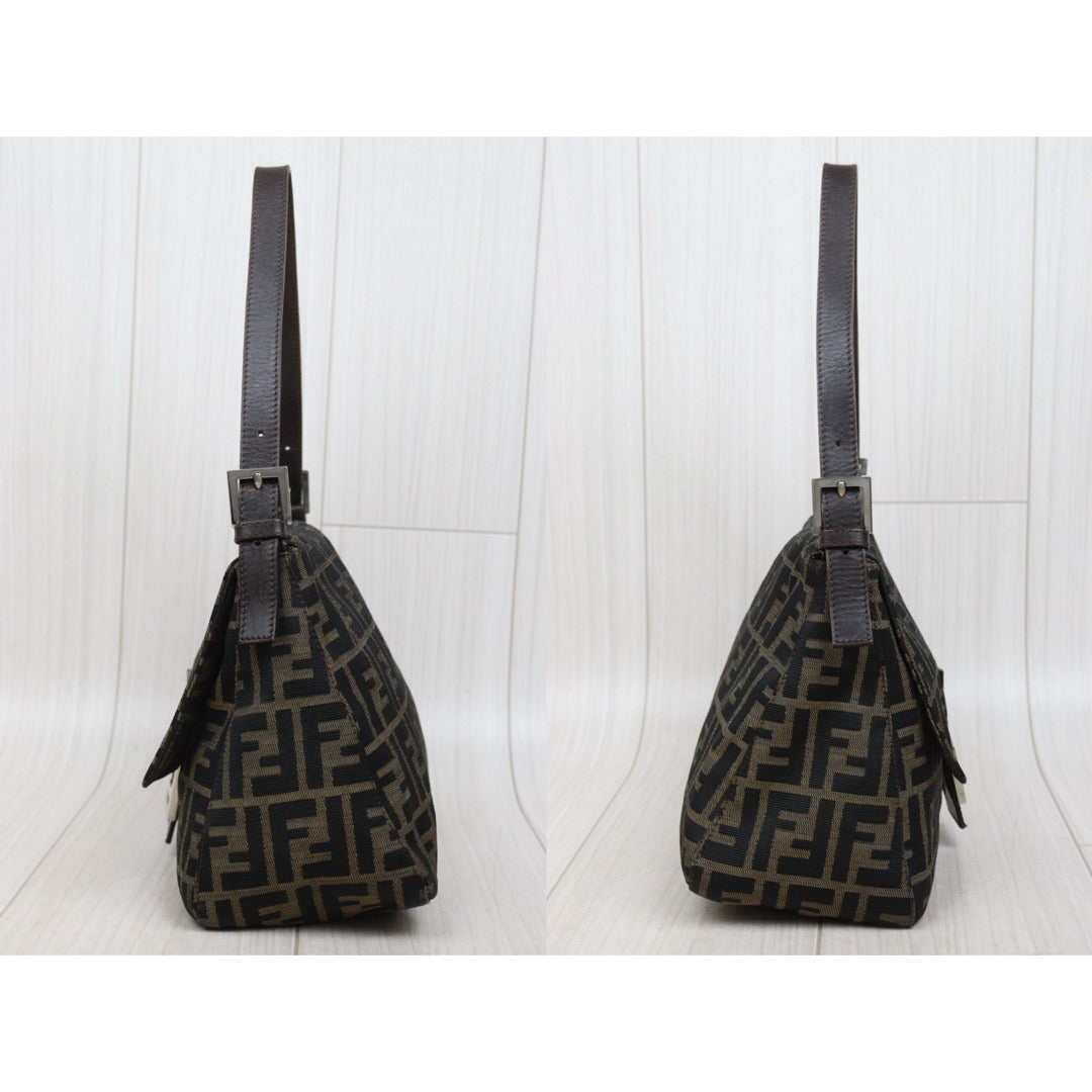 Good ( Rank AB)｜ FENDI Zucca Mamma Baguette Shoulder Bag｜W25121609