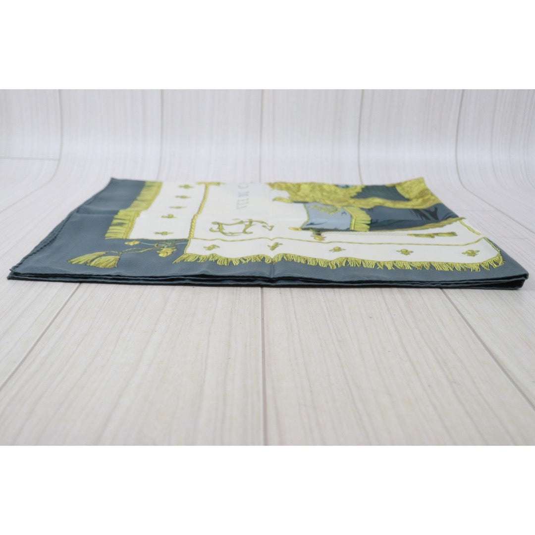 Good ( Rank AB) ｜ HERMES Vue Du Carrosse De La Galere La Reale Scarf 90｜V25110601