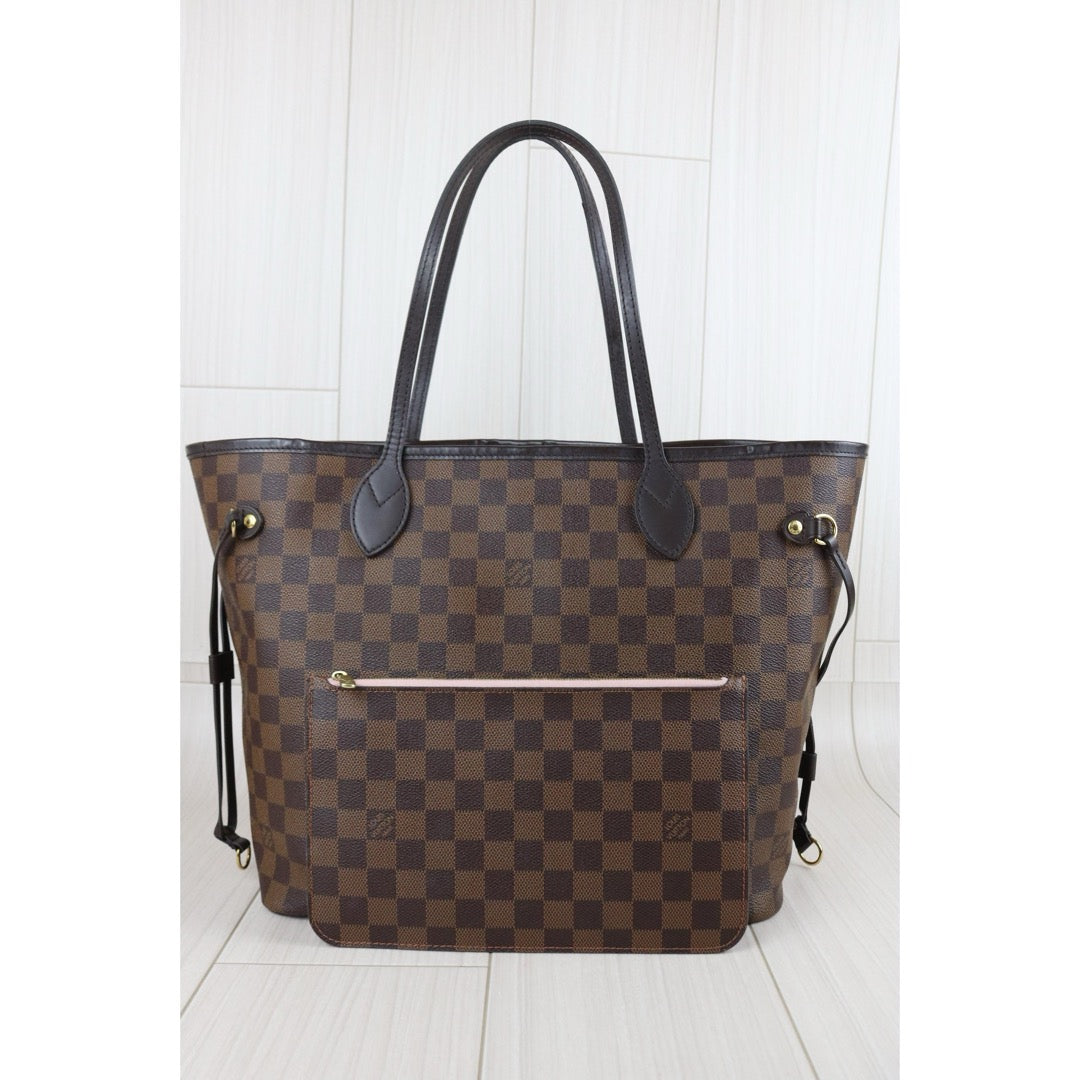 Include Entrupy Certificate of Authenticity｜Good ( Rank AB)｜Louis Vuitton Damier Neverfull MM With Pouch ｜S26052515
