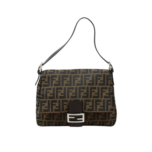 Very Good ( Rank A) ｜ FENDI Zucca Mamma Baguette Shoulder Bag ｜V24111411