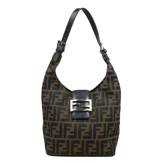 Good ( Rank AB)｜ FENDI Zucca Potato Case Shoulder Bag ｜26020301