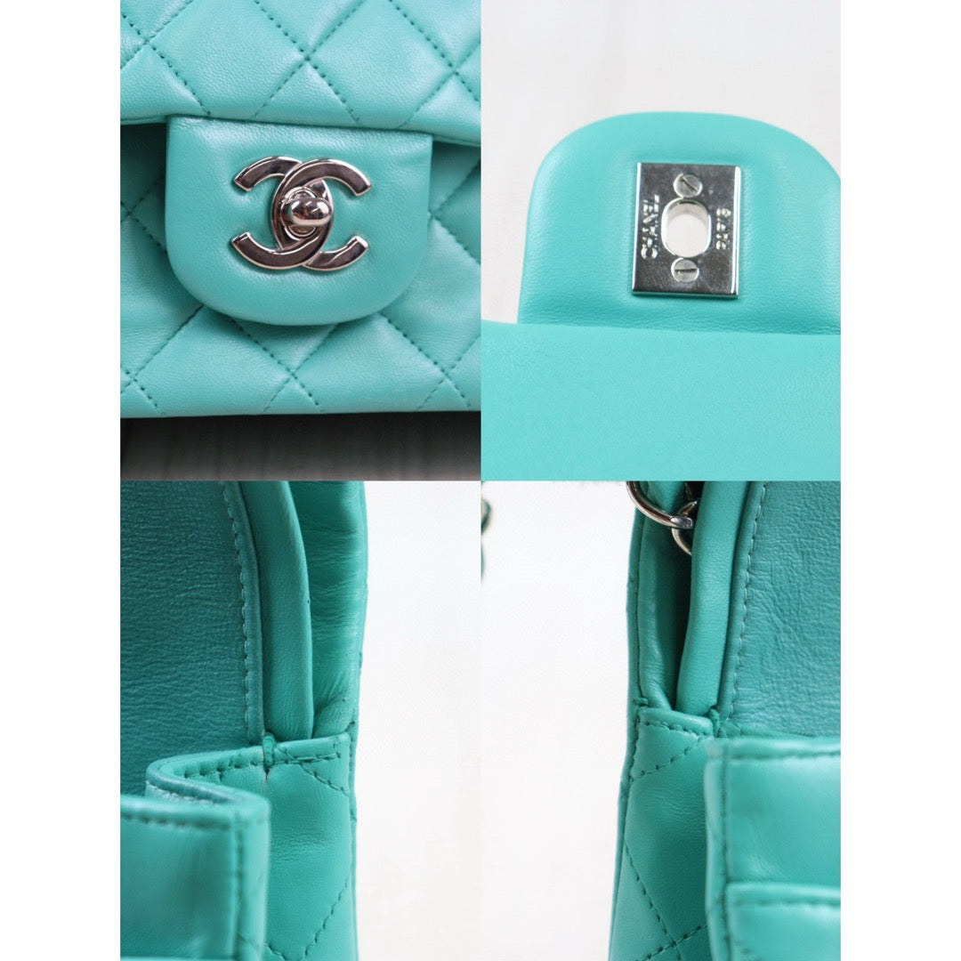 Good ( Rank AB)｜ CHANEL Matrasse Double Flap 23 Shoulder Bag Green Made In 1997-1999 Year｜W24080705