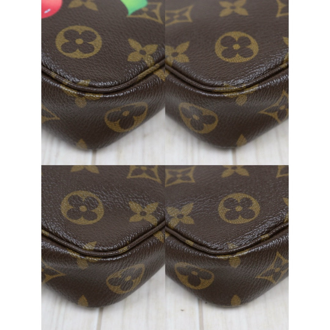 Good ( Rank AB)｜ LV Takashi Murakam Cherry Monogram Pochette Accessoires ｜25050224
