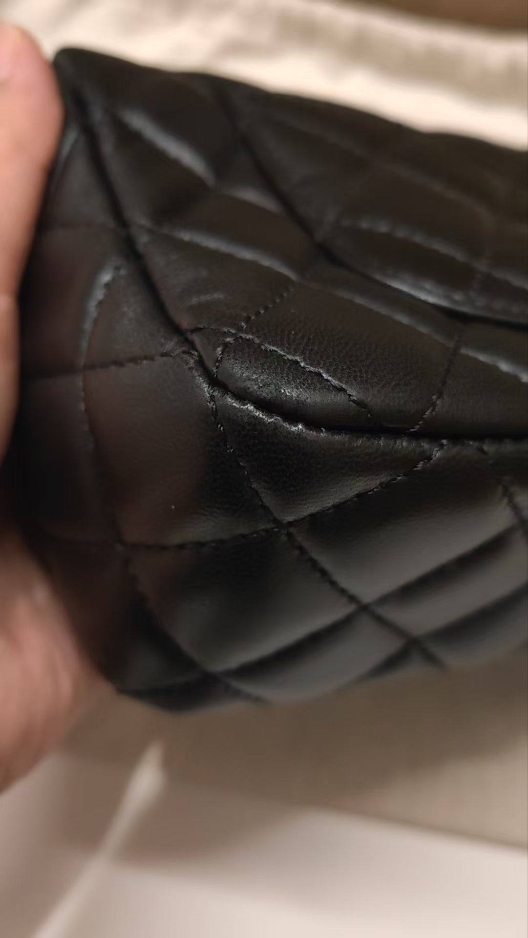 CHANEL Matrasse Single Flap 20 Shoulder Bag ladybug