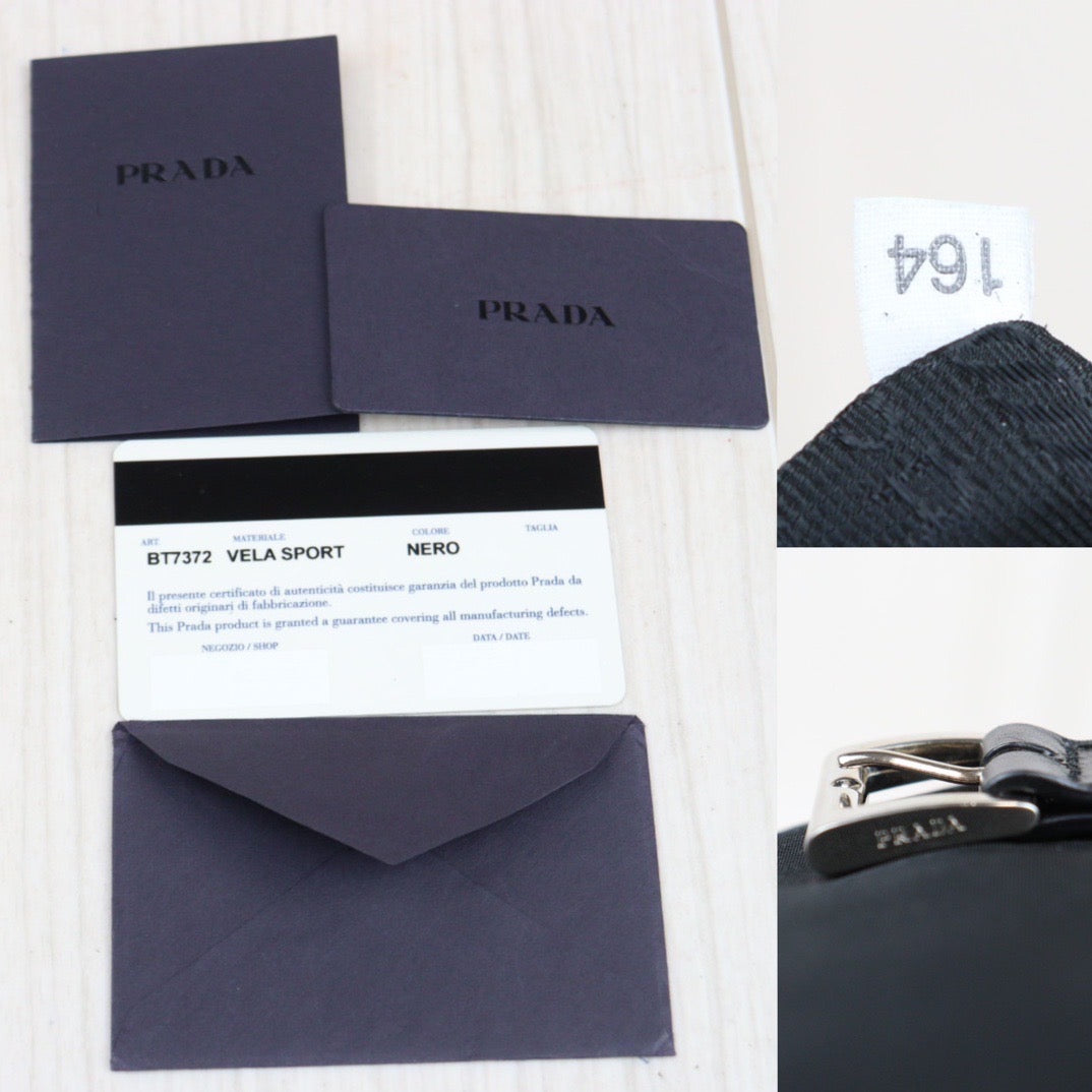 Rank AB｜Prada Nylon ShoulderBag Black｜V23110928