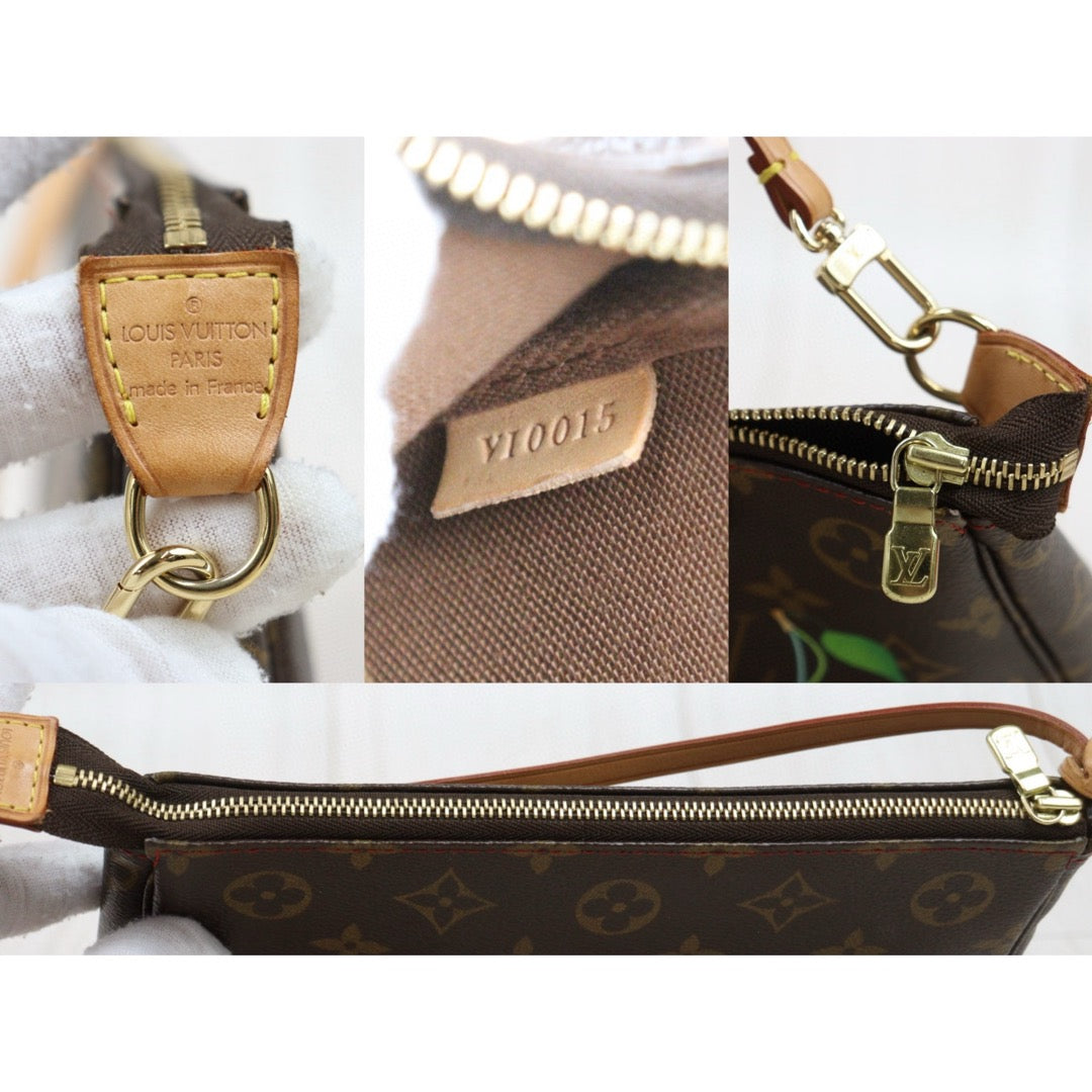 Good ( Rank AB)｜ LV Takashi Murakam Cherry Monogram Pochette Accessoires ｜25050224