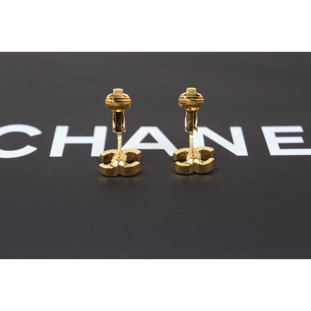 Rank A ｜CHANEL COCO Earrings 18k Gold Plated ｜24050628