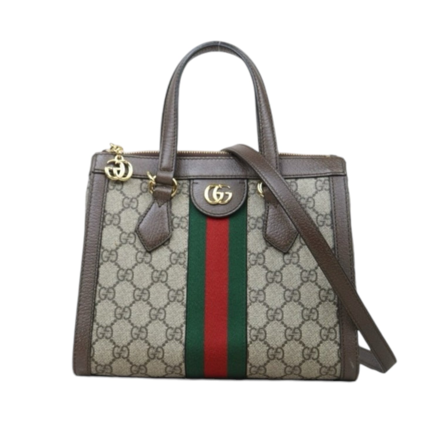 Very Good ( Rank A) ｜GUCCI GG Campus Brown Tote Bag With Shoulderstrap｜P24092410