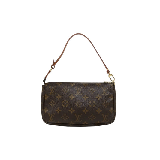 Include Entrupy Certificate of Authenticity｜Good ( Rank AB)｜Louis Vuitton Monogram Pochette Accessoires ｜26021904