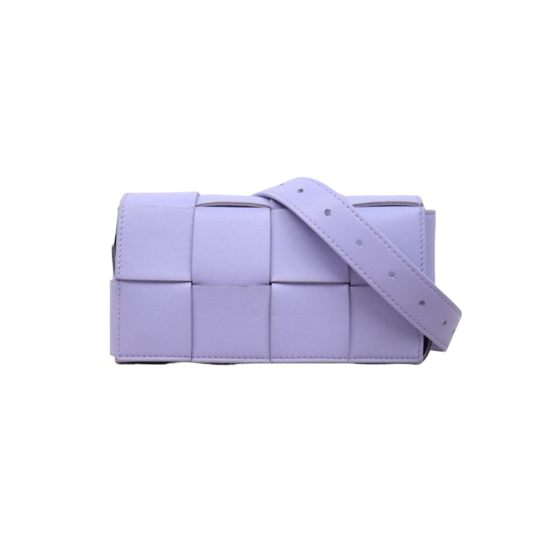 Good ( Rank AB)｜ Bottega Veneta Calf Leather Belt Cassette Shoulder Bag Body Bag Waist Bag Wisteria｜S25072103