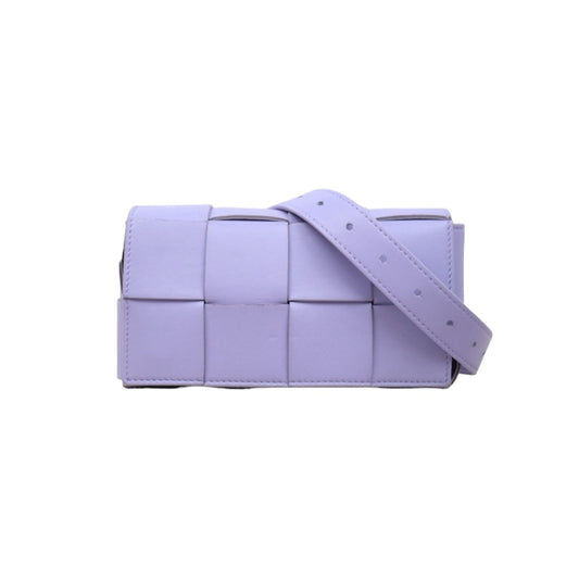 Good ( Rank AB)｜ Bottega Veneta Calf Leather Belt Cassette Shoulder Bag Body Bag Waist Bag Wisteria｜S25072103