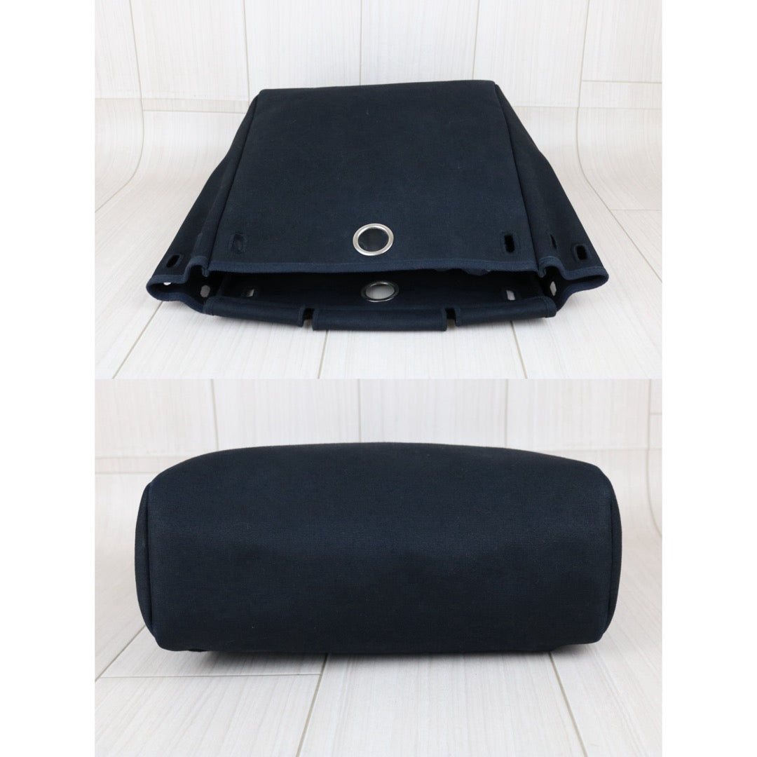 Include Entrupy Certificate of Authenticity｜Good ( Rank AB)｜ HERMES Black Herbag A Dos Zip Retoume Backbag □G Stamp Made in 2003Year｜Y26051527