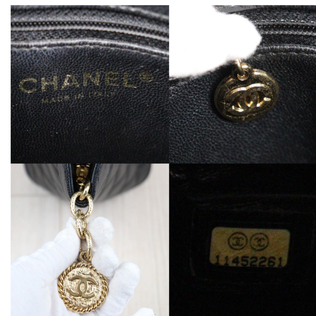 Rank AB｜ CHANEL Caviar Skin Leather Calf Leather Tote Bag Made In 2006～2008Year｜24010821