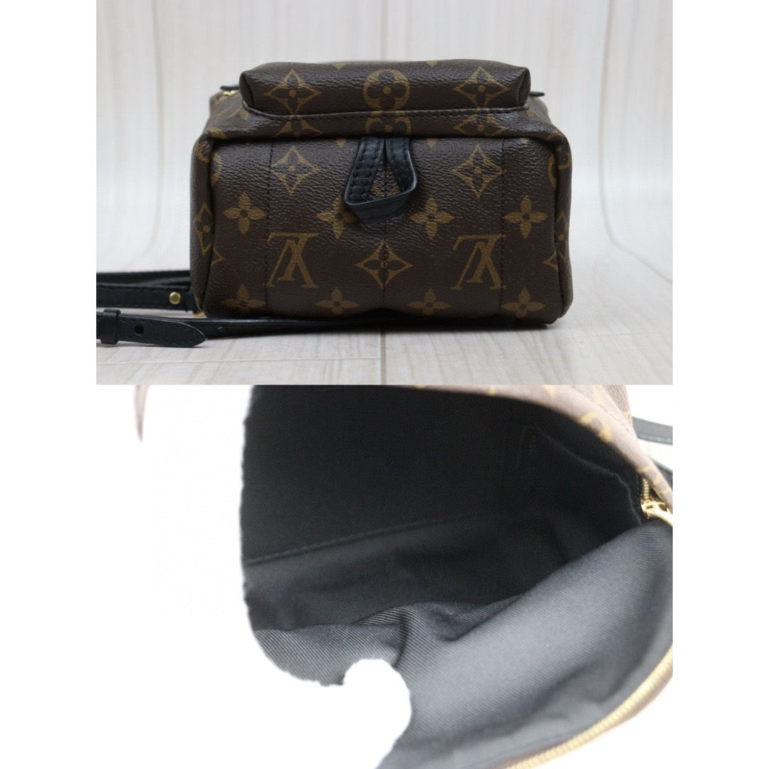 Very Good ( Rank A) ｜  LV Monogram Coated Canvas Mini Palm Springs Backpack｜S25022605